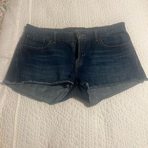 Lucky cut off darker wash so cute. Malibu short.